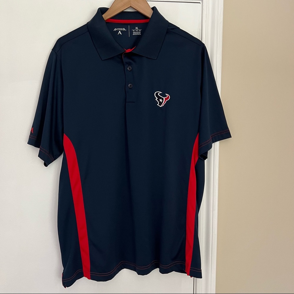 Antigua NFL Houston Texans Polo